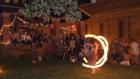Party on OWM's front lawn